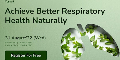 Achieve Better Respiratory Health Naturally