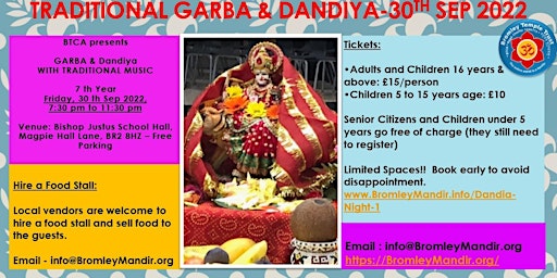 Navratri Utsav Dandia Night 1 - 30Sep2022