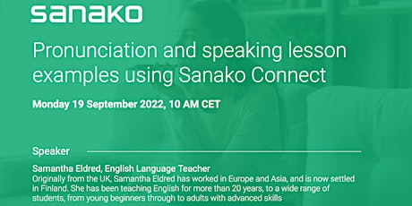 Pronunciation and speaking lesson examples using Sanako Connect primary image