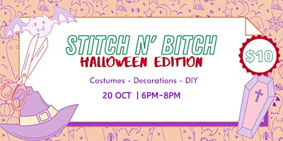 Spooky Stitch n' Bitch