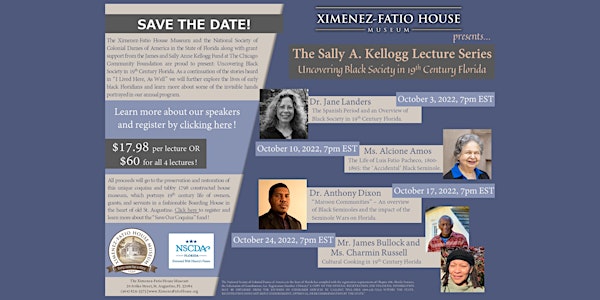 The Sally A. Kellogg Lecture Series: Dr. Anthony Dixon