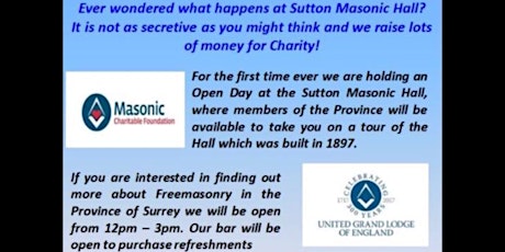 Masonic hall open day primary image