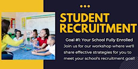 Detroit Charter School Operations: Student Recruitment Workshop