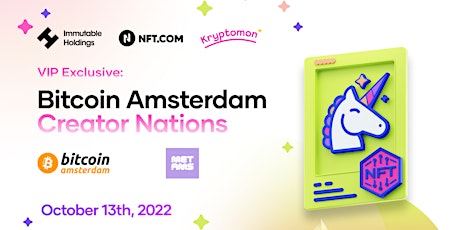 Creator Nations Amsterdam - VIP Private Networking Event