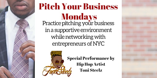Primaire afbeelding van Pitch Your Business Monday