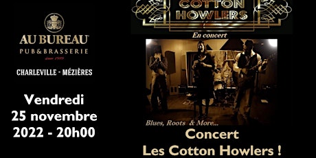 Concert Les Cotton Howlers !