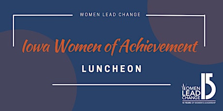 Iowa Women of Achievement Awards Luncheon