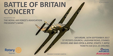 Battle of Britain Concert - Royal Air Force's Association President's Band primary image