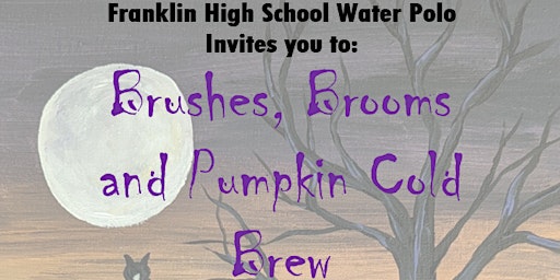 Brushes, Brooms and Pumpkin Cold Brew Fundraiser