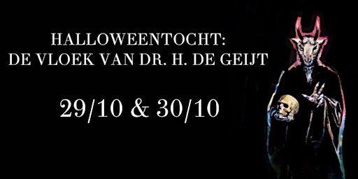 Halloweentocht 2022: De vloek van Dr.H. De Geijt