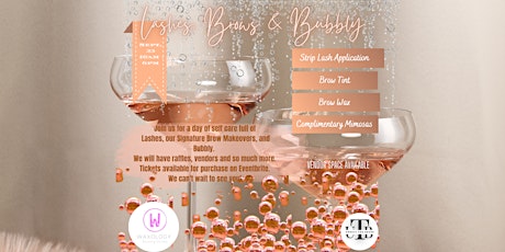 Lashes, Brows & Bubbly! With Waxology Jax & UnRuly The Brand!