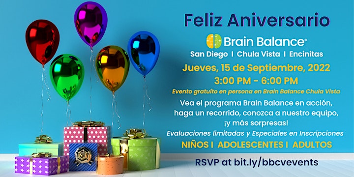 Anniversary Party - Brain Balance Chula Vista image