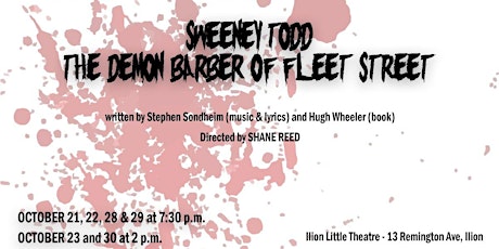 SWEENEY TODD: THE DEMON BARBER OF FLEET STREET Musical by Stephen Sondheim