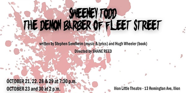 SWEENEY TODD: THE DEMON BARBER OF FLEET STREET Musical by Stephen Sondheim