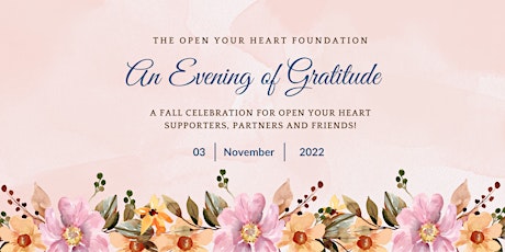 Open Your Heart to the Hungry and Homeless’ Fall Celebration