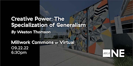 Creative Power:  The Specialization  of Generalism primary image