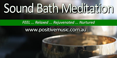 Sound Bath Meditation Berwick primary image