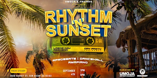 Rhythm ‘N’ Sunset  – Labor Day Weekend Party. primary image