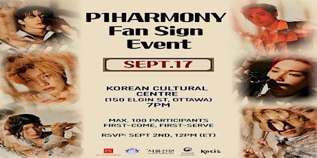 P1HARMONY Fan Sign Event