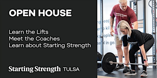 Immagine principale di Open House + Coaching Demonstration at Starting Strength Tulsa 
