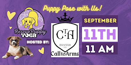 Rescue Puppy Yoga - Call to Arms Brewing Co.