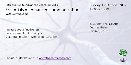 Advanced Coaching Skills: Essentials of effective communication with self and others primary image