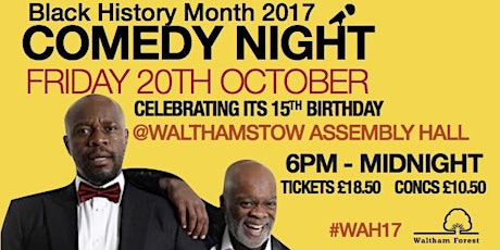 Black History Month Comedy Night 2017 primary image