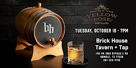 Brick House Tavern + Tap Whiskey Dinner with Yellow Rose Distilling