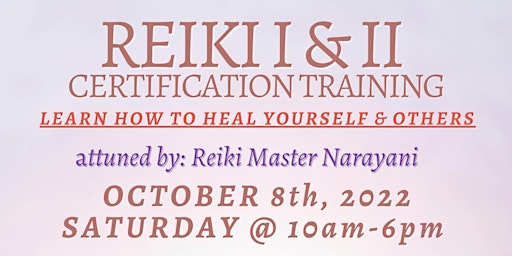 Reiki Certification Training: Level 1 & 2 (Tulum)