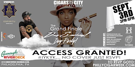 TRINIDAD CIGARS PRESENTS Day Smoking on the Waterfront!  THE GRAND FINALE primary image