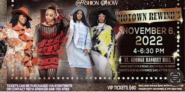 MadetoFit  Fashion Presents "Motown Rewind"