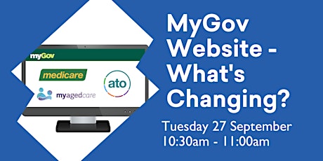 MyGov Website - What's Changing? @ Rosny Library