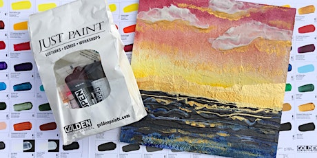 GOLDEN Acrylics Seascape: Use 9 acrylic products in one painting