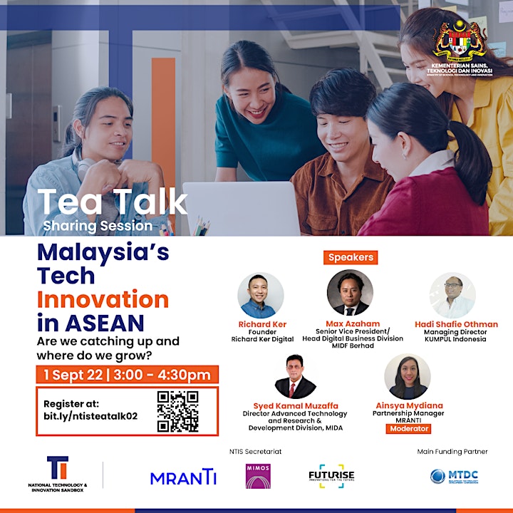 NTIS Tea Talk 2: Malaysia’s Tech Innovation in ASEAN image