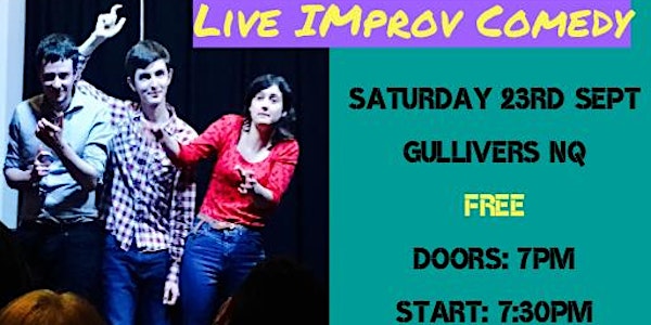 Thespianage LIVE: Improv Comedy (Free)