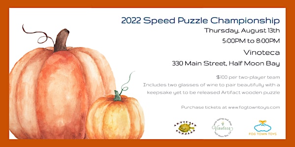 2022 Speed Puzzle Championship