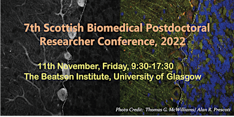 Scottish Biomedical Postdoctoral Research Conference 2022
