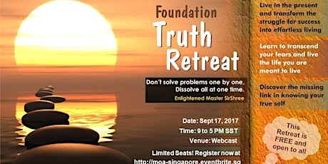 Foundation Truth Retreat September 2017 primary image