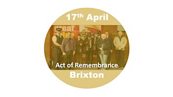 Brixton Act of Remembrance 2025