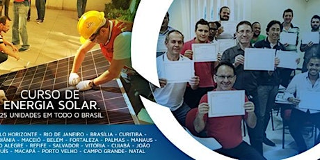 Curso de Energia Solar em Teresina PI nos dias 23/04 e 24/04/2024