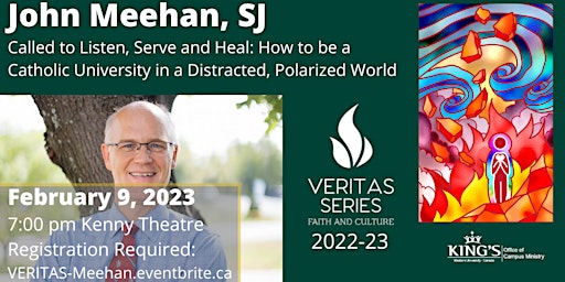 Veritas Lecture Series 2022 - John Meehan, SJ
