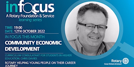 Imagen principal de InFocus - 'Helping young people on their career journey' with Chris Davies