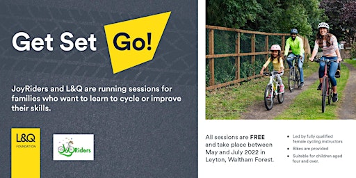 Learn to Ride & Basic Cycle Skills (Leyton Jubilee Park)