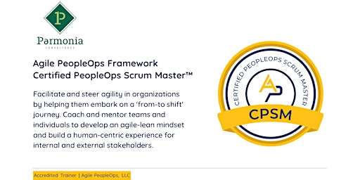 APF Certified PeopleOps Scrum Master™ (APF CPSM™) | Dec 19 - 21, 2022