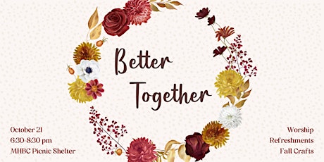 Better Together: Fall Women's Event primary image