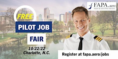 FAPA Pilot Job Fair, Charlotte, NC, October 22, 2022