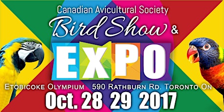2017 Canadian Avicultural Society Bird Show & Expo primary image