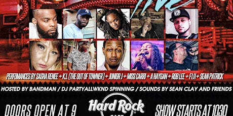 R&B Live @The Hard Rock Cafe primary image