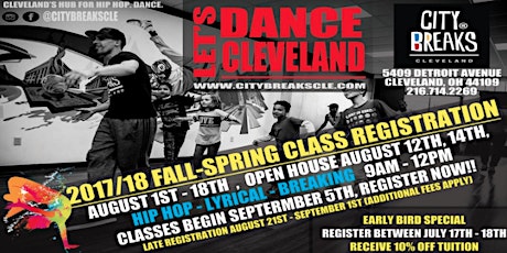 CityBreaks Dance Registrations primary image