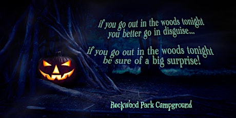 Rockwood Park Haunted Campground, Scary Wooded Walk (low scare before 7pm)